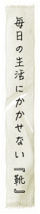 ホーム | 毎日の生活に欠かせない靴